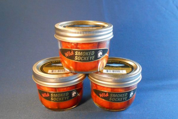 Sockeye 6.5 oz Smoked Jars Unlabeled